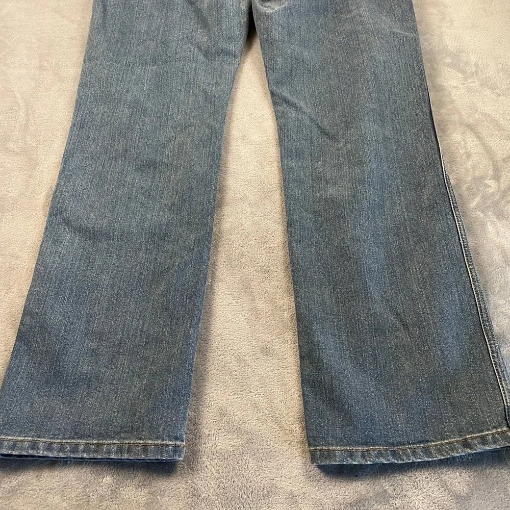 Ariat Rebar M4 Relaxed Boot Cut Jeans Mens 40x34 Medium Wash Blue Denim Workwear